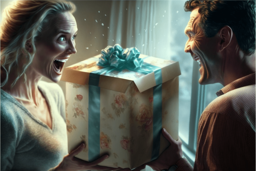Improve your wife’s self-esteem with an unexpected gift