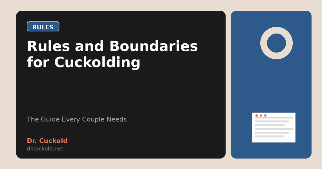 Rules and Boundaries for Cuckolding