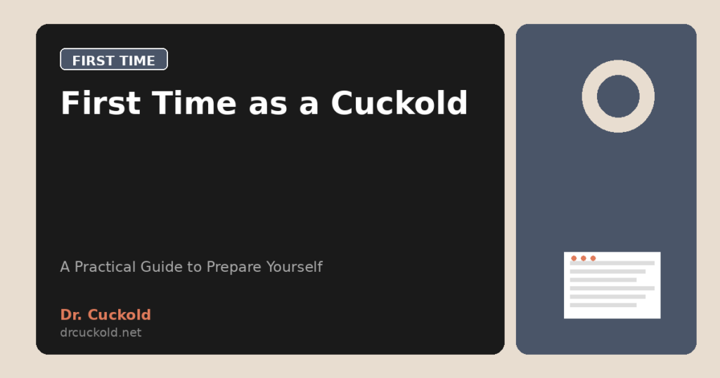 First Time as a Cuckold