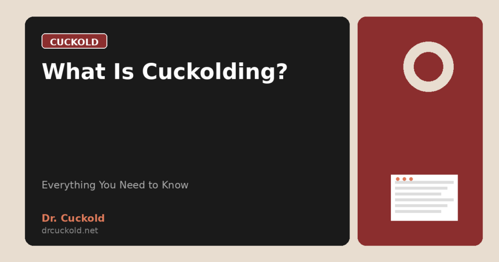 What Is Cuckolding?
